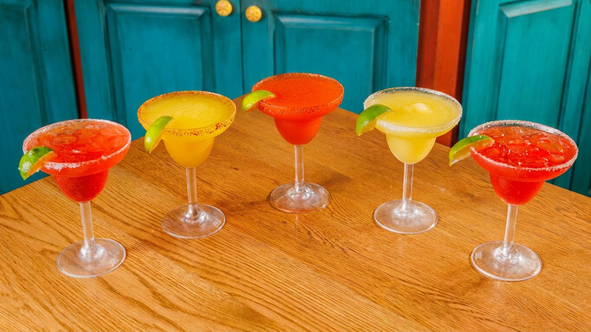 Margaritas, beers & cantaritos