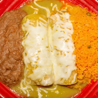Green Chicken Enchiladas